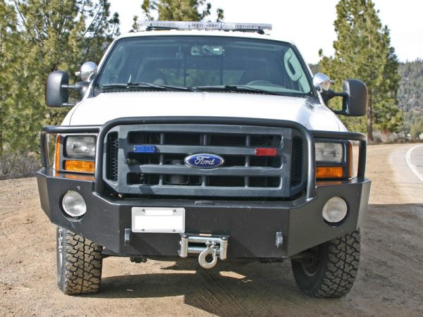 Ford Super Duty Alluminatis front winch bumper 2005-2007 - Image 2