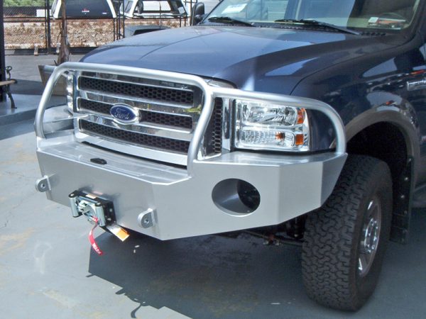 Ford Super Duty Alluminatis front winch bumper 2005-2007 - Image 4