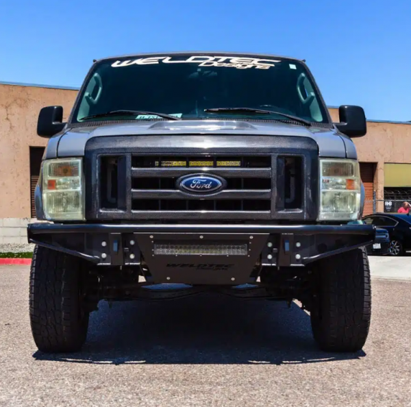 Ford E-Series E250/E350/E450 1992-2007 | 2008-2024 WTD Weldtec Pre-Runner Front Bumper - Image 12