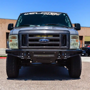 Ford E-Series E250/E350/E450 1992-2007 | 2008-2024 WTD Weldtec Pre-Runner Front Bumper