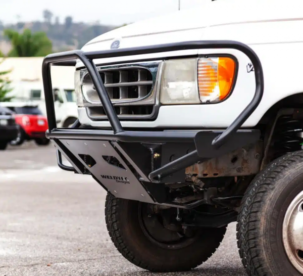 Ford E-Series E250/E350/E450 1992-2007 | 2008-2024 WTD Weldtec Pre-Runner Front Bumper - Image 9