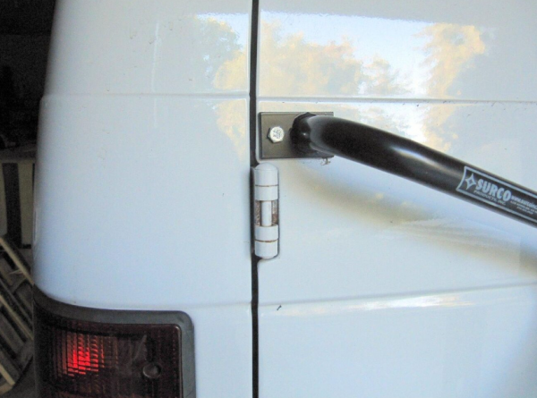 1992-2013 | 2014-2024 Ford Econoline Van Rear Tire Carrier / Spare Wheel Carrier Mount - Image 4