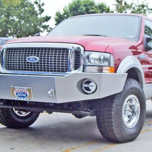 Alluminatis Ford Excursion 1995-2005 Front Winch Bumper - WITHOUT BRUSH GUARDS
