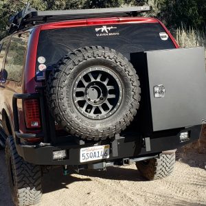 Alluminatis 1999-2005 Ford Excursion Rear Bumper Swing Arms Fuel or Tire