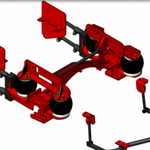 Ford F250 / F350 4 Bag Air Suspension System