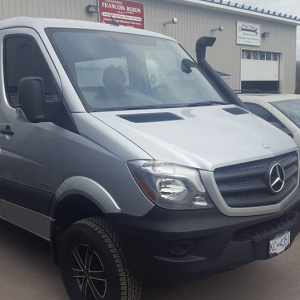 2007-2022 Mercedes Sprinter Van Driver Side Forward Half-Slider Window