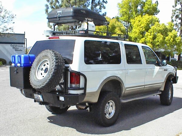 Alluminatis 1999-2005 Ford Excursion Rear Bumper Swing Arms Fuel or Tire - Image 4