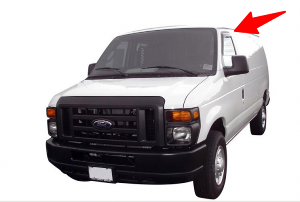 2007-2014 Ford E-Series Van Window Wind | Rain Deflectors