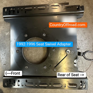 Ford E-Series 1992-1996 Van E150 | E250 | E350 | E450 Swivel Seat Adapters Passenger | Driver Side