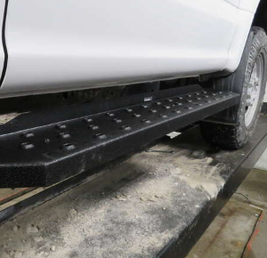 1999-2014 Ford E-Series E-150 | E-250 | E-350 | E-450 Van Black Powder Coated Steel Running Boards