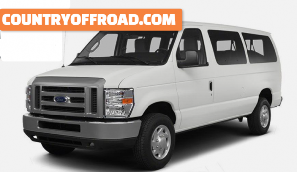 1999-2014 Ford E-Series E-150 | E-250 | E-350 | E-450 Van Black Powder Coated Steel Running Boards - Image 2