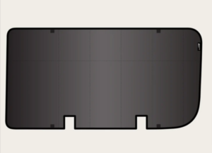 Ford E-Series driver side shade